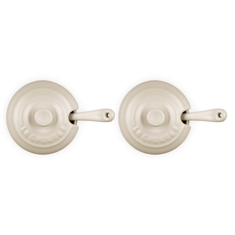 additioanl image for  Le Creuset Set of 2 Condiment Pot Brioch 